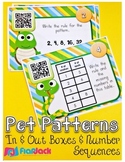 Pet Patterns QR Code Task Cards