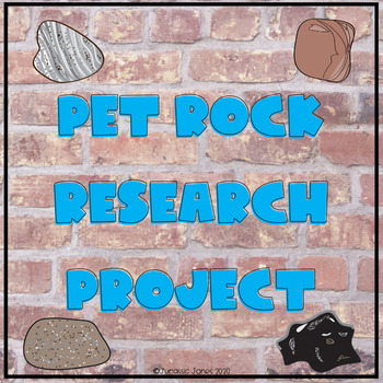 Preview of Pet Rock Research Project