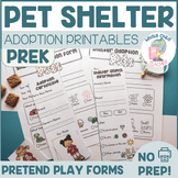 Pet Adoption Certificate Printables for Pretend Play Pet Shelter