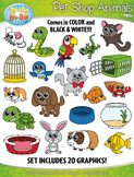 Pet Shop Animals Clipart {Zip-A-Dee-Doo-Dah Designs}