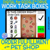 Pet Shop DIGITAL and Printable Vocational Work Task Box (D