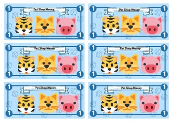 Preview of Pet Shop Dollars