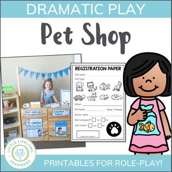 Preview of Pet Shop Dramatic Play