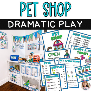 Preview of Pet Shop Dramatic Play Center