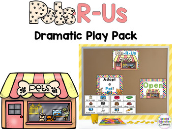 Preview of Pet Shop Dramatic Play Pack