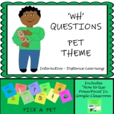 Questions And Answers For Wh Questions For Grade 1 Worksheets Teaching Resources Tpt