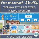 Pet Store Vocational Task Pricing Merchandise At The Pet S