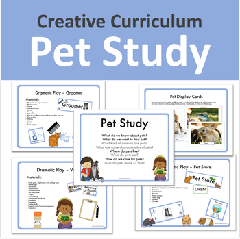 Preview of Pet Study (Creative Curriculum)