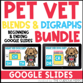 Pet Vet Blends and Digraphs Digital Activities Bundle