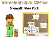 Veterinarian's Office Pet Vet Clinic Dramatic Play Kit and
