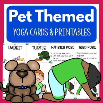 Preview of Pet Yoga - Clip Art Kids