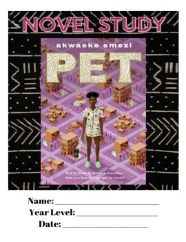 Preview of Pet by Akwaeke Emezi: Whole Novel Study