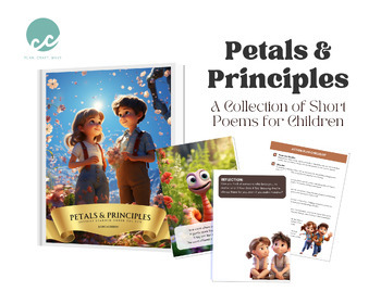 Preview of Petals and Principles | Short Poems about Character Traits Printable eBook