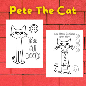 pete the cat button clip art