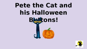 Preview of Pete The Cat Halloween Activity