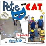 Pete The Cat❤️I Love My White Shoes - Story  WALK -