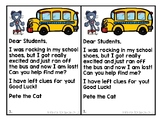 Pete The Cat School Tour with Craft Included!