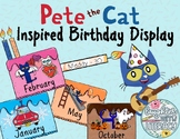 Pete  t h e  Cat INSPIRED Birthday Display