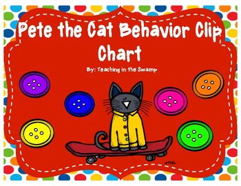Pete The Cat Behavior Chart