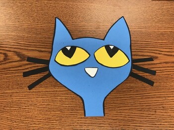 Pete the Cat Craft by Teach from the heART | Teachers Pay Teachers