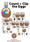 Pete the Cat Easter Egg Count + clip