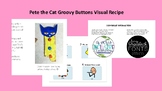 Pete the Cat Groovy Buttons Visual Recipe/Snack