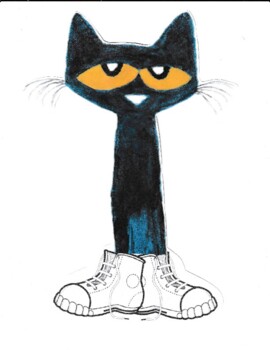 Pete the Cat: I Love My White Shoes Visuals by MissH's Tools | TpT