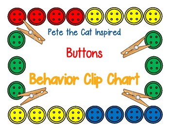 Pete The Cat Behavior Chart