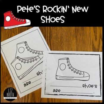 Pete’s Rocking New School Shoes - Activity page by Liz Booth | TpT