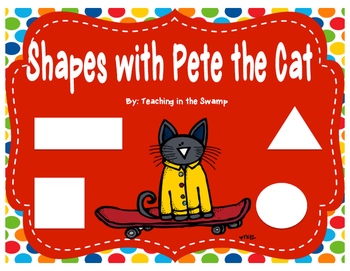 Preview of Pete the Cat Shape Posters