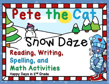 Preview of Pete the Cat Snow Daze - Just Print & Go!