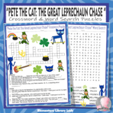 Pete the Cat: The Great Leprechaun Chase Activities Dean Crossword Puzzle, More
