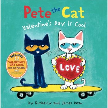 Preview of Pete the Cat Valentine's Day is Cool BINGO