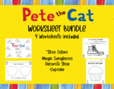 Pete the Cat Worksheet Bundle