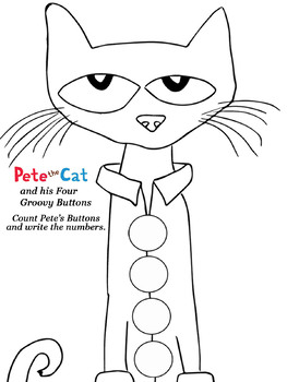 Pete the Cat and His Four Groovy Buttons by GarvinCreative | TPT