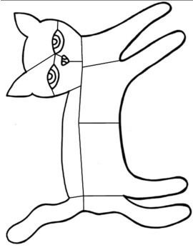 pete the cat gingerbread template