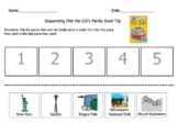 Pete the Cat's Family Road Trip Sequencing Activity