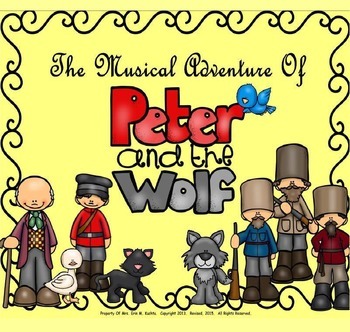 Preview of Peter And The Wolf - A Story Told Through Music: A Unit of Study (PPT Ed.)