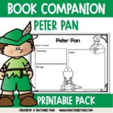 Peter Pan Book Companion | Great for ESL & Primary Students