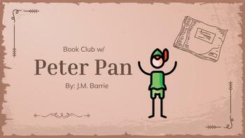 Preview of Peter Pan Book Study PPT