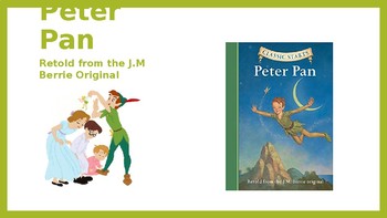 Preview of Peter Pan Novel Study Power Point