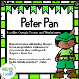 Peter Pan Novel Study and Google Forms