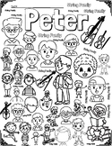 Peter and The Wolf- Coloring Pages- 7 total- Character, Na