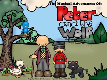 Preview of Peter and the Wolf - A Musical Adventure - GOOGLE SLIDES EDITION