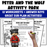 Peter and the Wolf Activity Pack Worksheets for Assessment