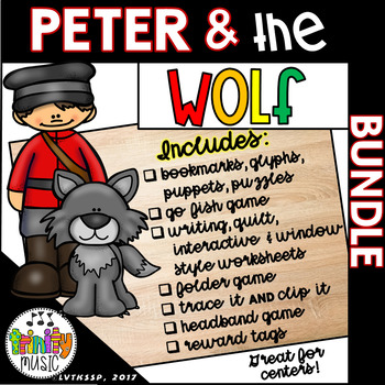 Preview of Peter and the Wolf BUNDLE