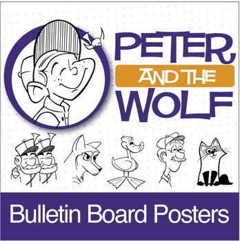 Preview of Peter and the Wolf | Bulletin Board Posters (Digital Print)
