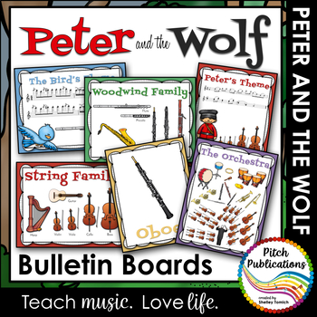 Preview of Peter and the Wolf - Bulletin Boards - Portrait and Landscape