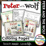 Peter and the Wolf - Coloring Pages