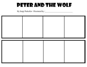 Preview of Peter and the Wolf Comic Strip